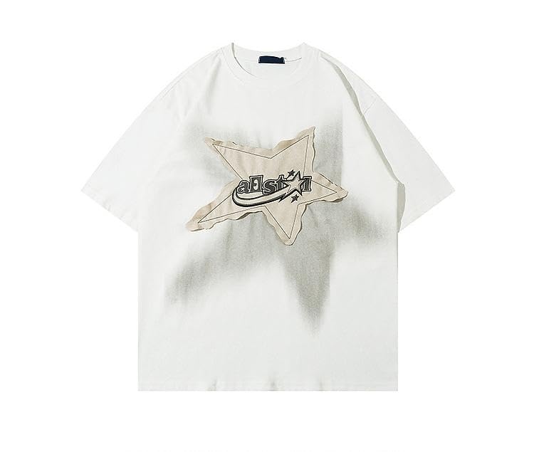 Y2K Graphic Oversize Tee - Unisex White XL