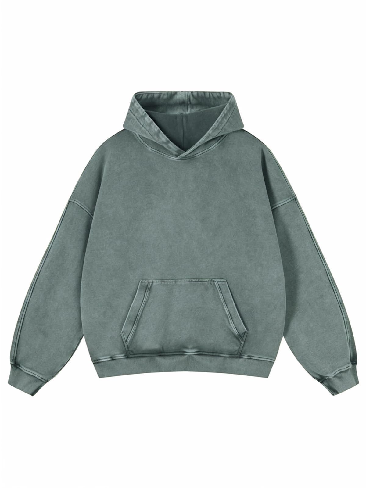 Adenorah Vintage Acid-Wash Hoodie