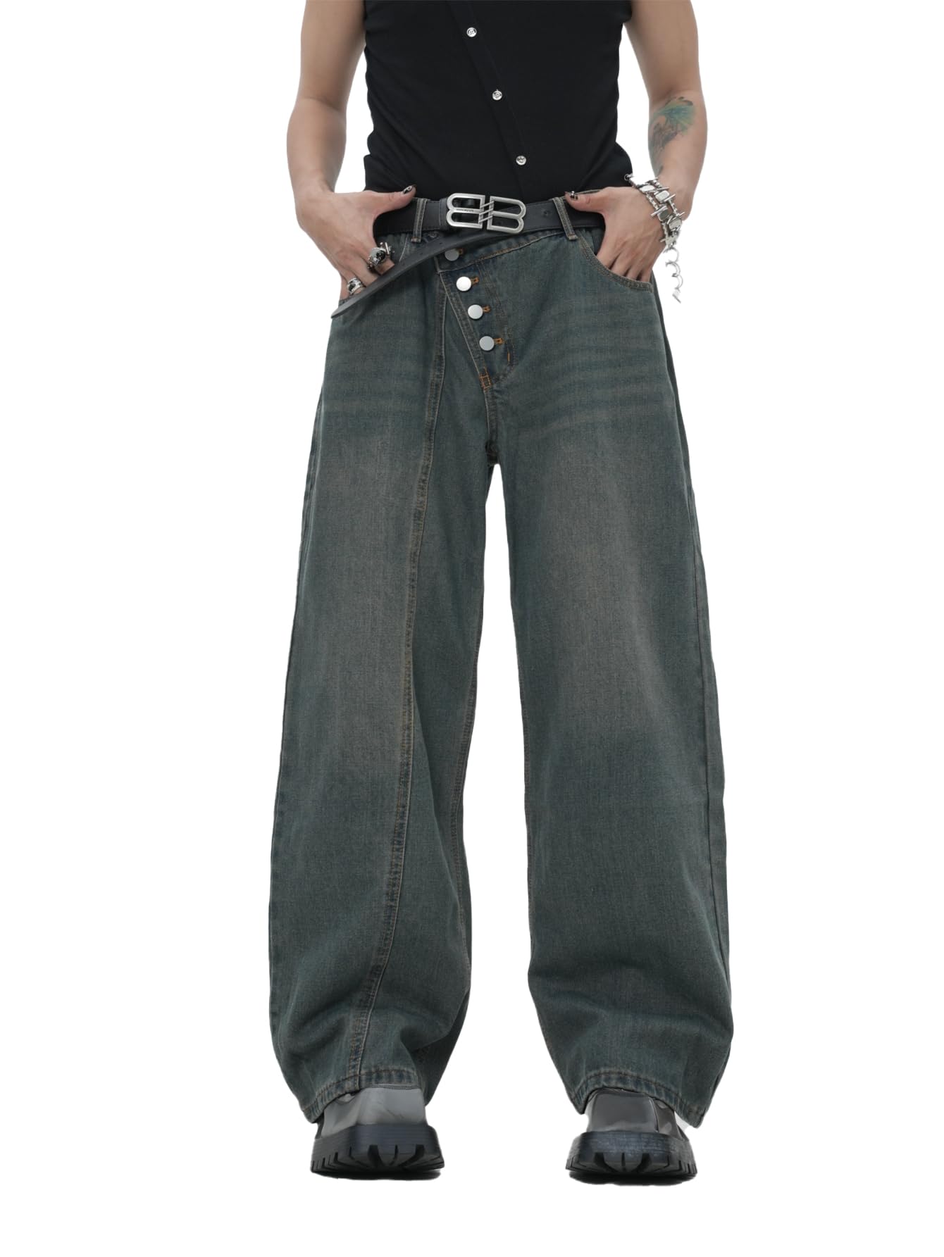 DFGIGT Baggy Hip-Hop Y2K Jeans