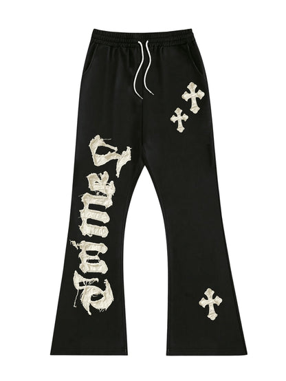 GLITZMAN Wide Leg Y2K Men’s Sweatpants