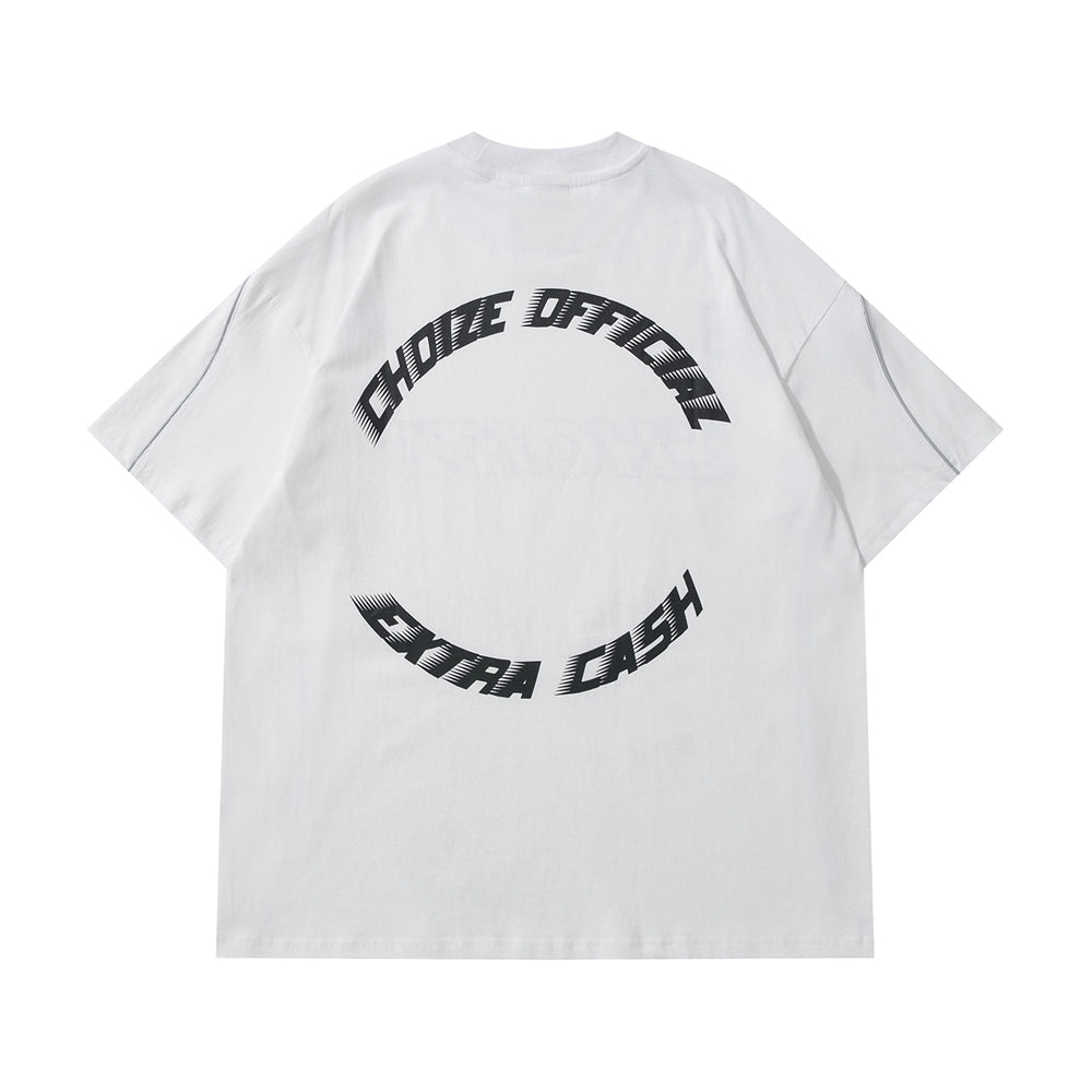 Y2K Reflective Men’s Oversized Tee