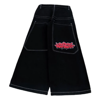 Retro StreetFlow Cropped Jeans