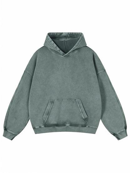 Adenorah Vintage Acid-Wash Hoodie
