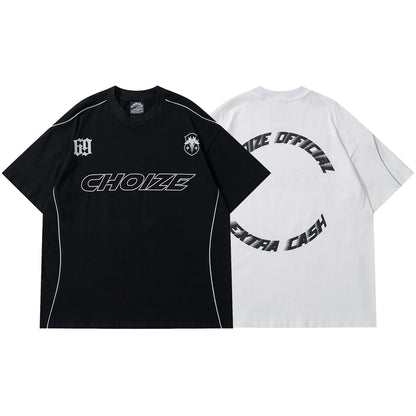Y2K Reflective Men’s Oversized Tee