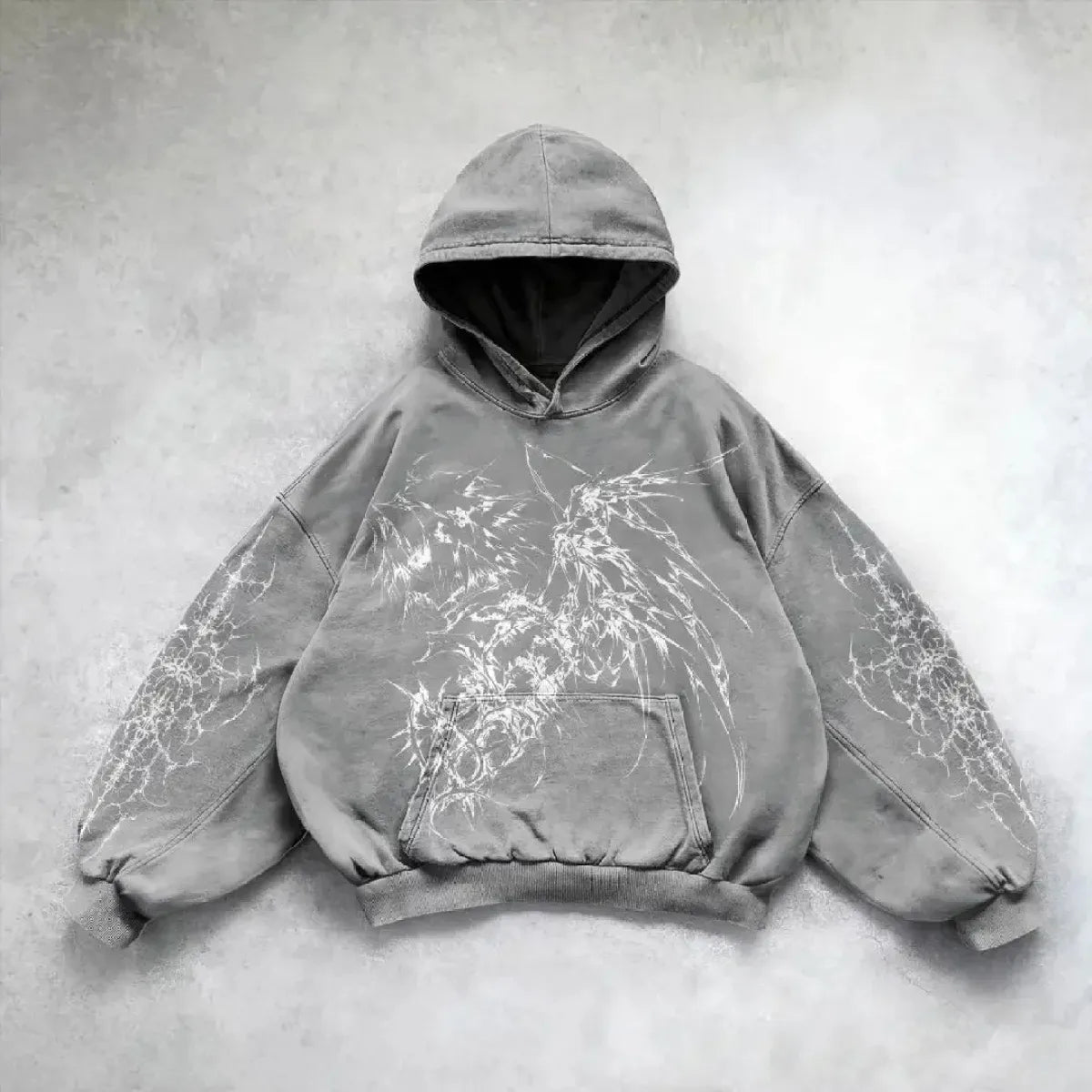 Y2K Streetwear Art Hoodie