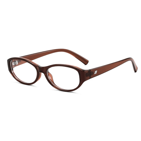 FEISEDY Chic Blue Light Shield Glasses - Vintage Lightweight Design