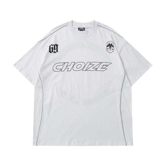 Y2K Reflective Men’s Oversized Tee