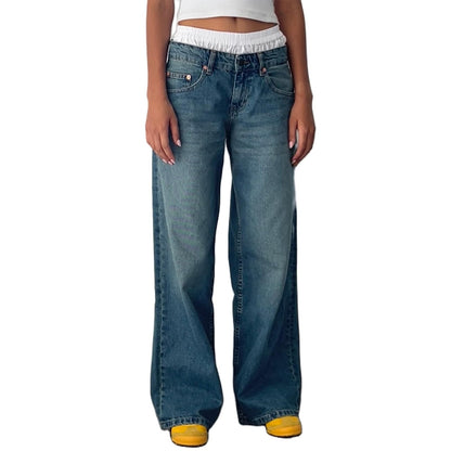 Sky Chic High Waist Boyfriend Jeans