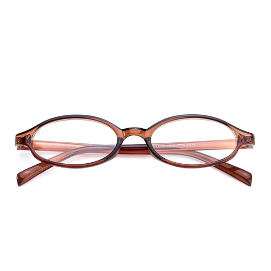 DreamCalf Chic Y2K Small Oval Fake Eyewear