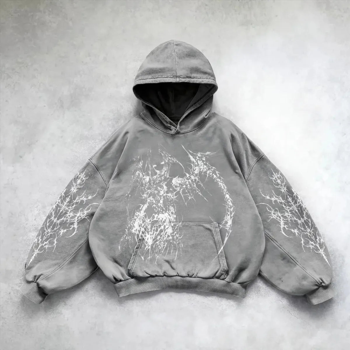 Y2K Streetwear Art Hoodie