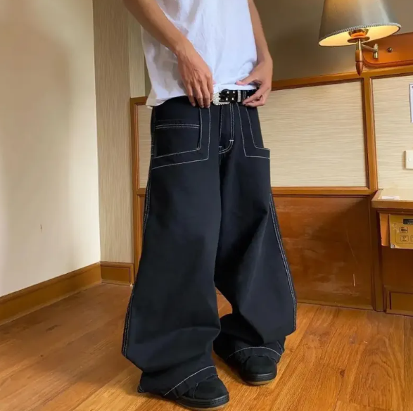 Retro StreetFlow Cropped Jeans