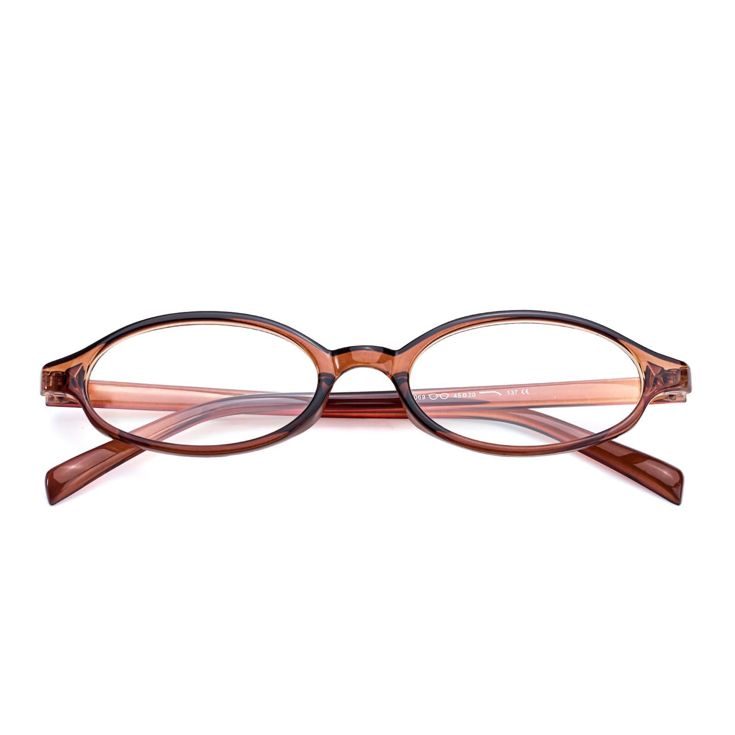 DreamCalf Chic Y2K Small Oval Fake Eyewear