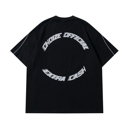 Y2K Reflective Men’s Oversized Tee