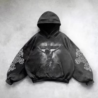 Y2K Streetwear Art Hoodie