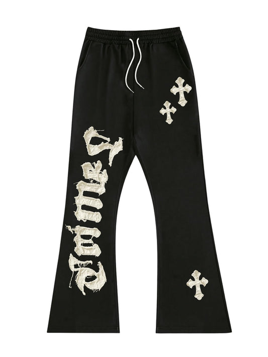 GLITZMAN Wide Leg Y2K Men’s Sweatpants