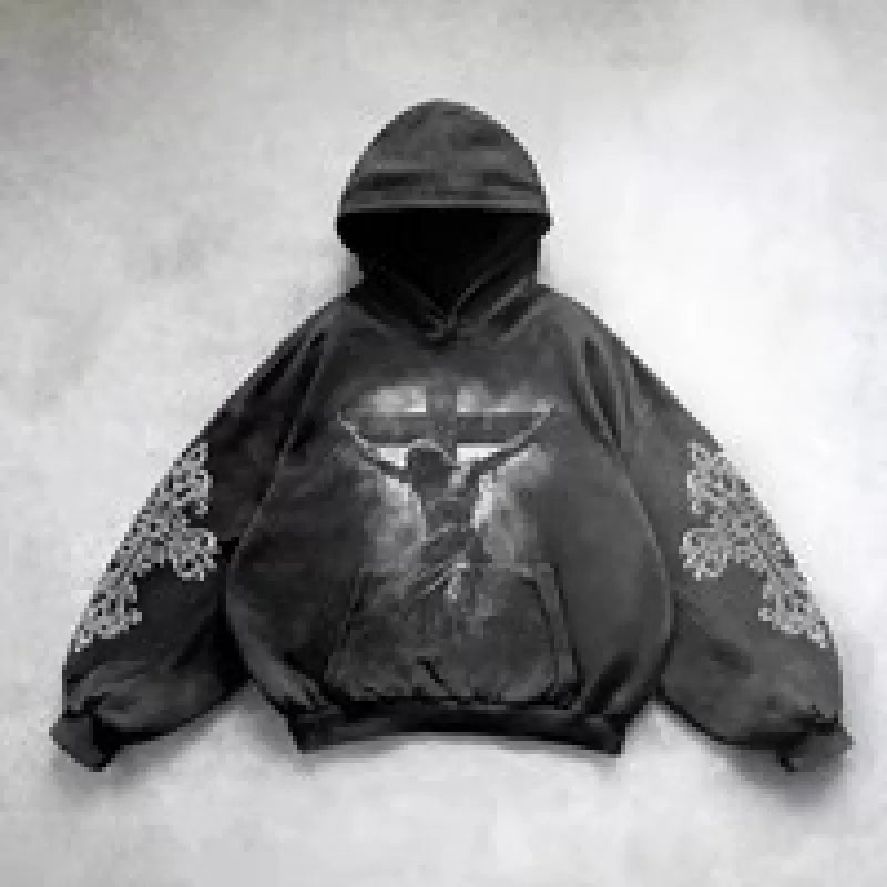 Y2K Streetwear Art Hoodie