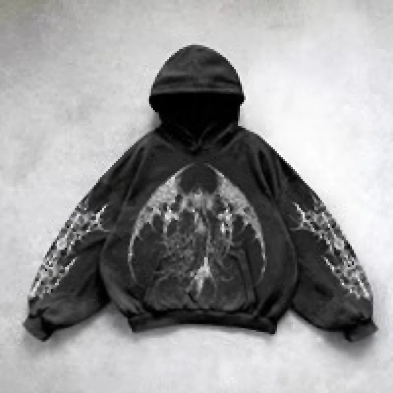 Y2K Streetwear Art Hoodie